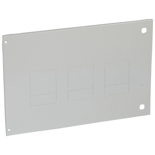 Металлическая лицевая панель - XL³ 4000 - от 1 до 3 DPX 250 или 1 до 2 DPX 630 съёмного исполнения - вертикальный монтаж | код 021220 |  Legrand